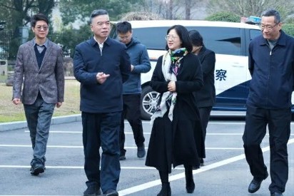 浙江省人民检察院党组书记、检察长林贻影到国家检察官学院浙江分院调研